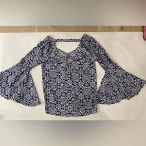 On The Road boho top